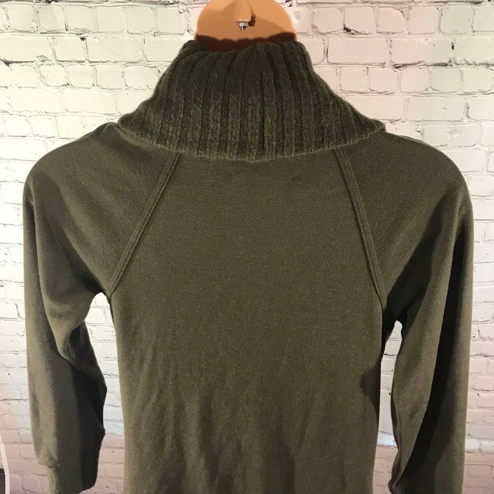 Rachel Roy Cardigan Sweater Green Size Medium - Picture 6 of 8